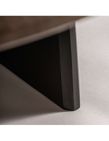 Mesa de Comedor Ardoix Negra en Madera de Mango...