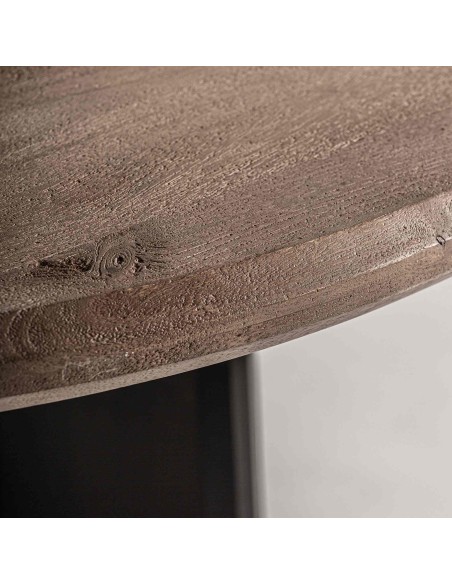 Mesa de Comedor Ardoix Negra en Madera de Mango – Vical Home