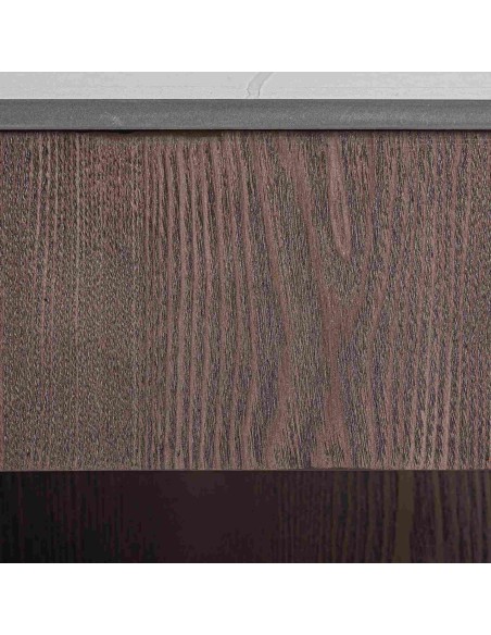 Mesa de Centro Neufs de Vical Home – Estilo Art Déco en Mármol Sintético y Madera