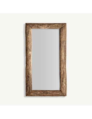 Espejo Badai de Vical Home – Madera de Mango Reciclada Estilo Étnico