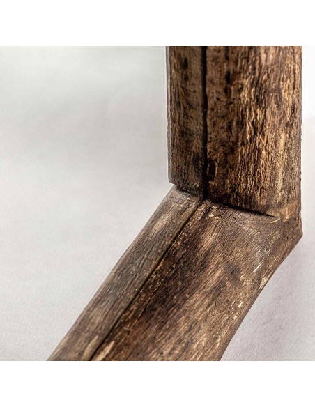 Espejo Badai de Vical Home – Madera de Mango Reciclada Estilo Étnico