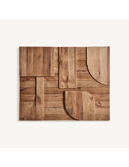 Panel Decorativo Crissey de Vical Home – Madera de Pino Reciclado Estilo Art Decó