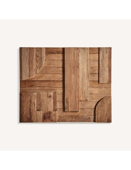 Panel Decorativo Crissey de Vical Home – Diseño Art Decó en Madera de Pino Reciclado