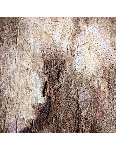 Lienzo Eric de Vical Home – Obra Contemporánea en Tonos Marrones con Base de Madera