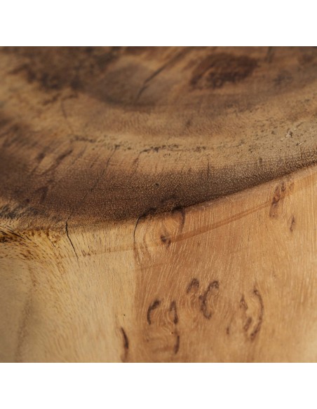 Mesa de Centro Kondoa de Vical Home – Diseño Orgánico en Madera Suar Natural