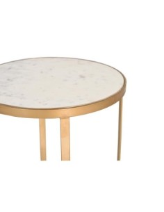 Mesa de Centro Giner y Colomer con Tapa de Mármol y Base... 2