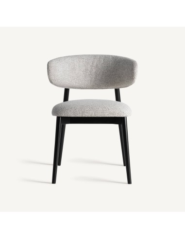 Silla de Diseño en Madera de Arce Negra y...