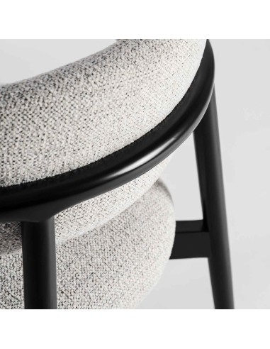 Silla de Diseño en Madera de Arce Negra y...