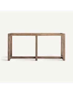 Base de Vitrina en Madera de Olmo Marrón – VICAL HOME
