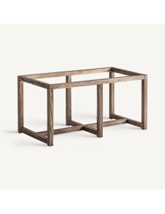 Base de Vitrina en Madera de Olmo Marrón – VICAL HOME 2