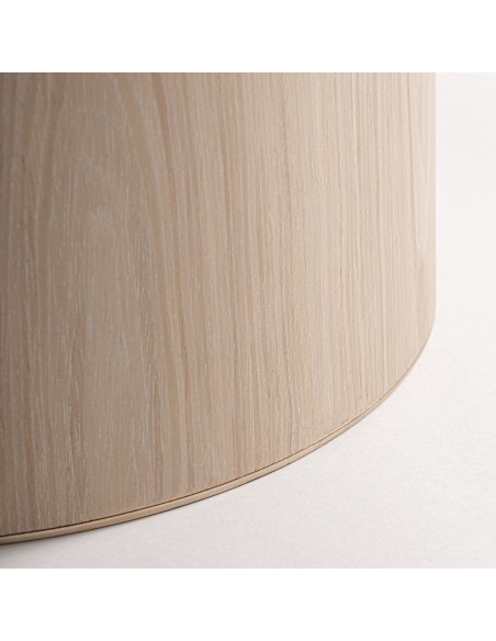 Armario Kharj de Madera de Roble y Cristal Transparente – Vical Home