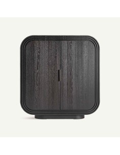 Armario Rize de Roble Negro Estilo Art Déco – Vical Home
