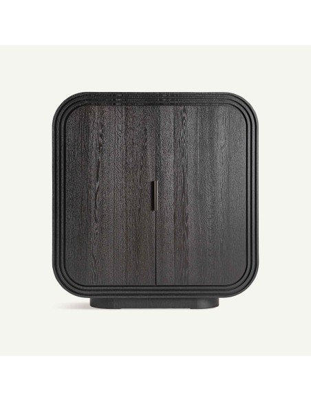 Armario Rize de Roble Negro Estilo Art Déco – Vical Home