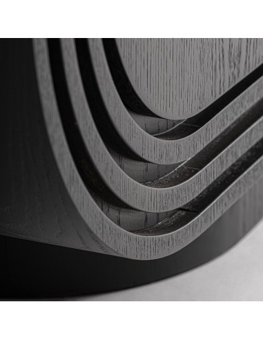 Armario Rize de Roble Negro Estilo Art Déco –...