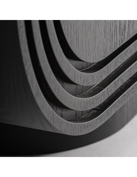 Armario Rize de Roble Negro Estilo Art Déco – Vical Home