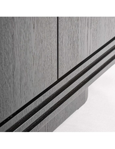 Armario Rize de Roble Negro Estilo Art Déco –...