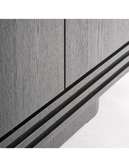 Armario Rize de Roble Negro Estilo Art Déco – Vical Home