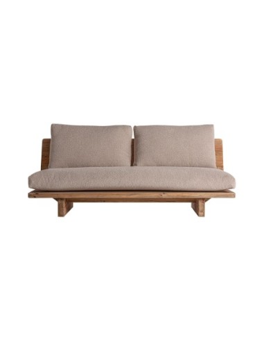 Sofá Givry de Vical Home – Estilo Contemporáneo en Madera de Pino Reciclado