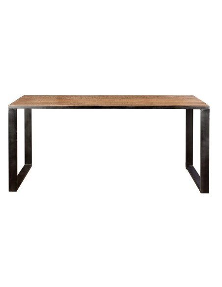 Mesa de Comedor Giner y Colomer de Madera de Mango Macizo y Hierro - 180 cm