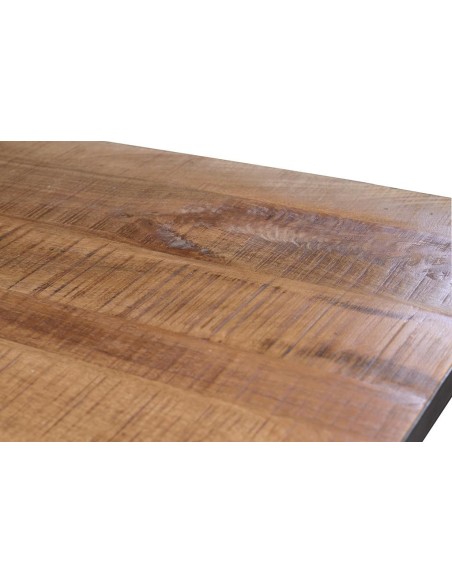 Mesa de Comedor Giner y Colomer de Madera de Mango Macizo y Hierro - 180 cm