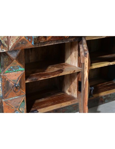 Aparador de Madera Reciclada Maciza con...