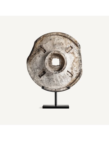 Figura Decorativa Étnica en Madera y Hierro – Vical Home