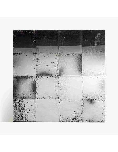 Espejo Cuadrado de Hierro Negro 112 cm – Vical Home