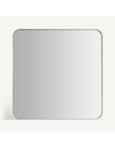 Espejo Cuadrado de Hierro Dorado 120 cm – Vical Home