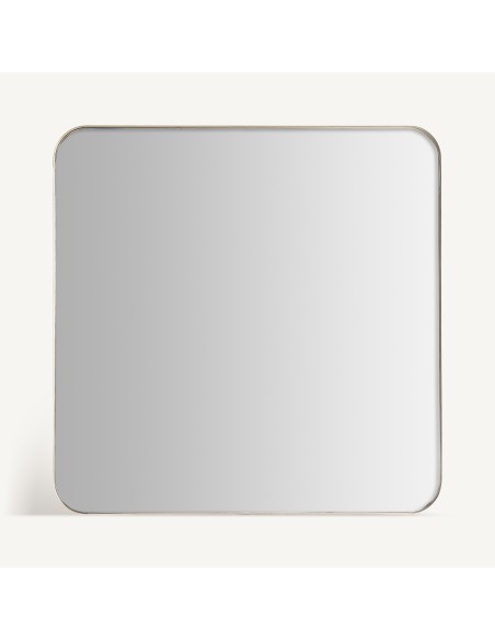 Espejo Cuadrado de Hierro Dorado 120 cm – Vical Home