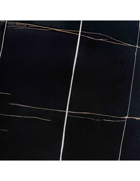 Mesa de Centro Neufs 70x70 cm de Mármol Sintético y Nogal – Vical Home