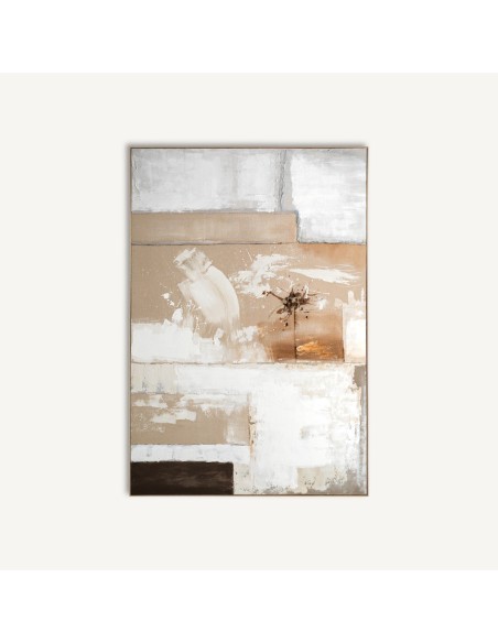 Cuadro Radel Vical Home en Lienzo Neutro y Madera de Pino – Estilo Contemporáneo 150x220cm