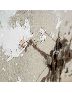 Cuadro Radel Vical Home en Lienzo Neutro y Madera de Pino... 2