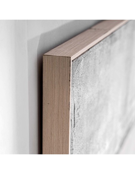 Cuadro Radel Vical Home en Lienzo Neutro y Madera de Pino – Estilo Contemporáneo 150x220cm