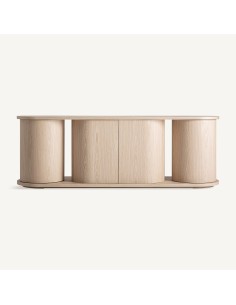 Aparador Kharj Vical Home en Madera de Roble Beige –...