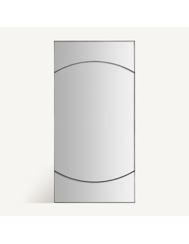 Espejo Vical Home Vertical de Hierro Negro – Diseño Decorativo 80x160cm