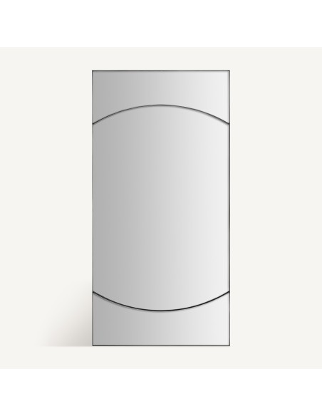 Espejo Vical Home Vertical de Hierro Negro – Diseño Decorativo 80x160cm