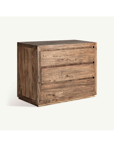 Cómoda Norvik de Madera de Olmo Marrón – Estilo...