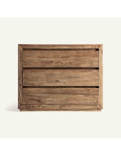 Cómoda Norvik de Madera de Olmo Marrón – Estilo...