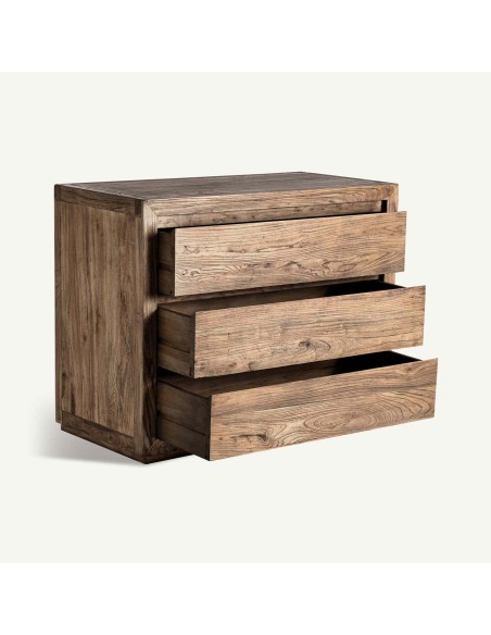 Cómoda Norvik de Madera de Olmo Marrón – Estilo Contemporáneo | Vical Home