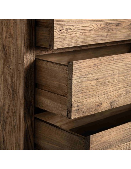 Cómoda Norvik de Madera de Olmo Marrón – Estilo Contemporáneo | Vical Home