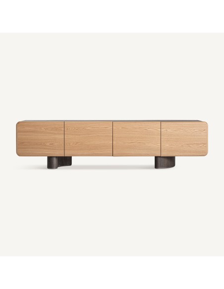 Mueble de TV Laneo de Vical Home – Diseño Contemporáneo en Madera Marrón Claro