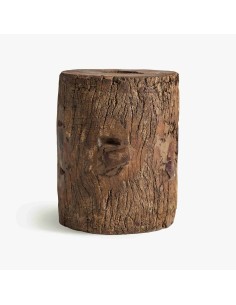 Reposapiés Étnico de Vical Home – Madera de Mango Marrón...