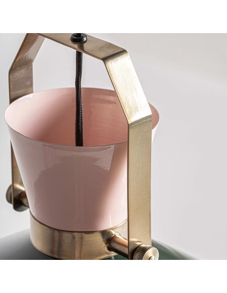 Lámpara de Colgar de Vical Home – Hierro y Latón con Estilo Industrial Elegante