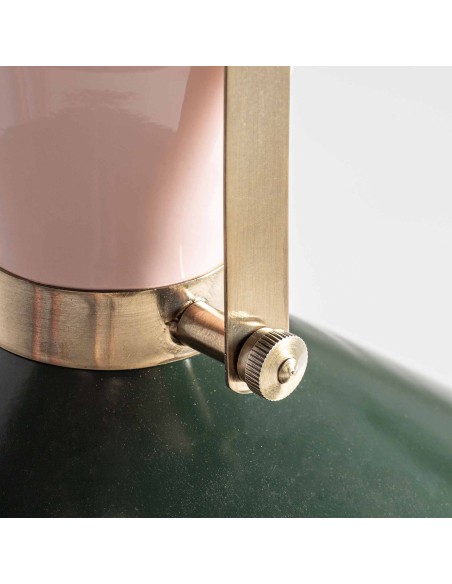 Lámpara de Colgar de Vical Home – Hierro y Latón con Estilo Industrial Elegante