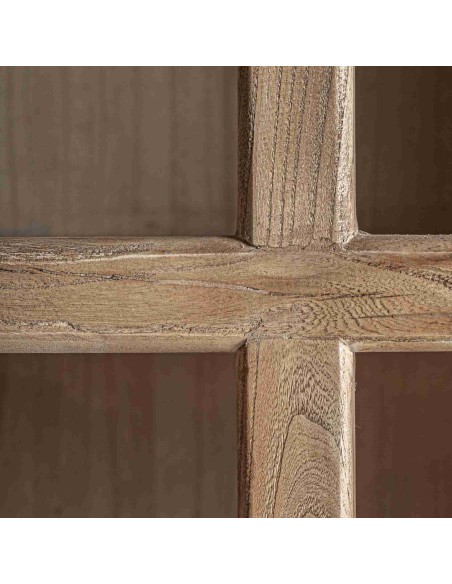 Librería Modular Brecey de Vical Home – Estilo Colonial en Madera de Olmo Reciclado