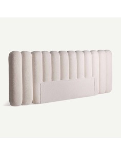 Cabezal Mier en poliéster crema y madera de fresno –... 2