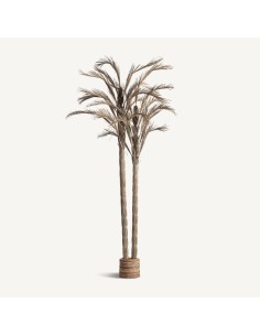 Planta Areca Boho en Fibra Natural Tonos Neutros – Vical...