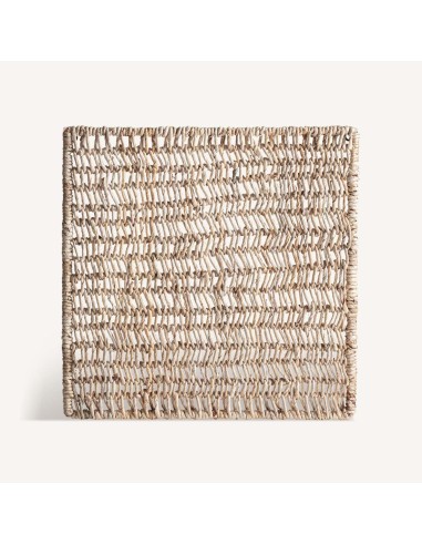 Panel Decorativo de Banano y Hierro en Color Arena – Estilo Natural | Vical Home