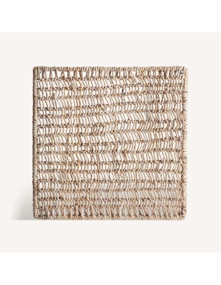 Panel Decorativo de Banano y Hierro en Color Arena – Estilo Natural | Vical Home