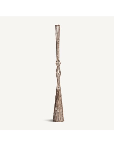 Figura Decorativa Alta de Banano Marrón con Hierro y Cemento – Vical Home